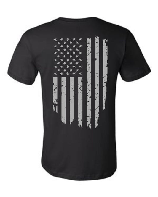 Gray Flag Graphic Tee