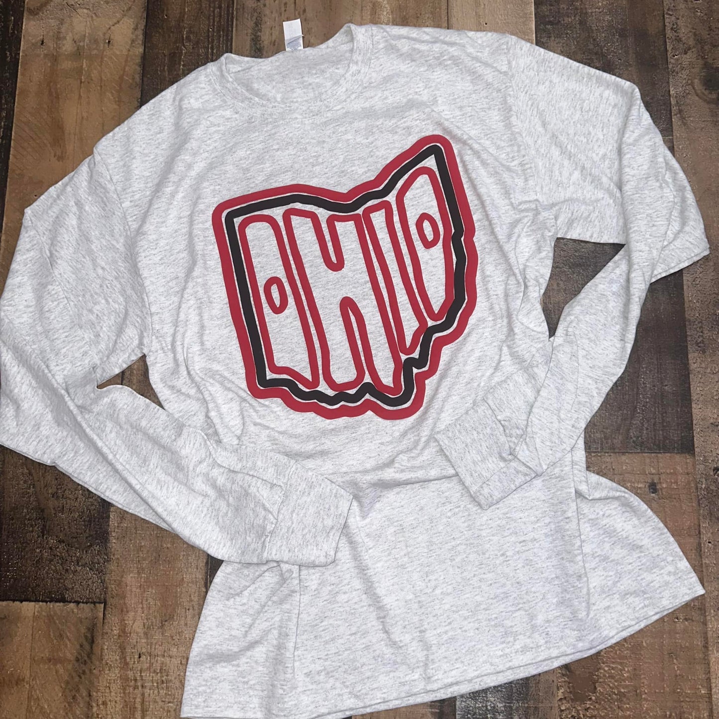 Ohio Puff Long Sleeve Tee