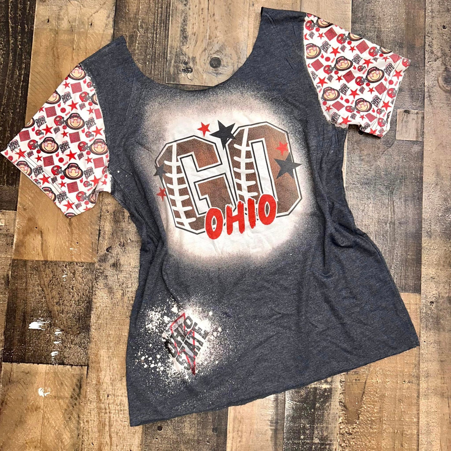 Go Ohio Football Tee