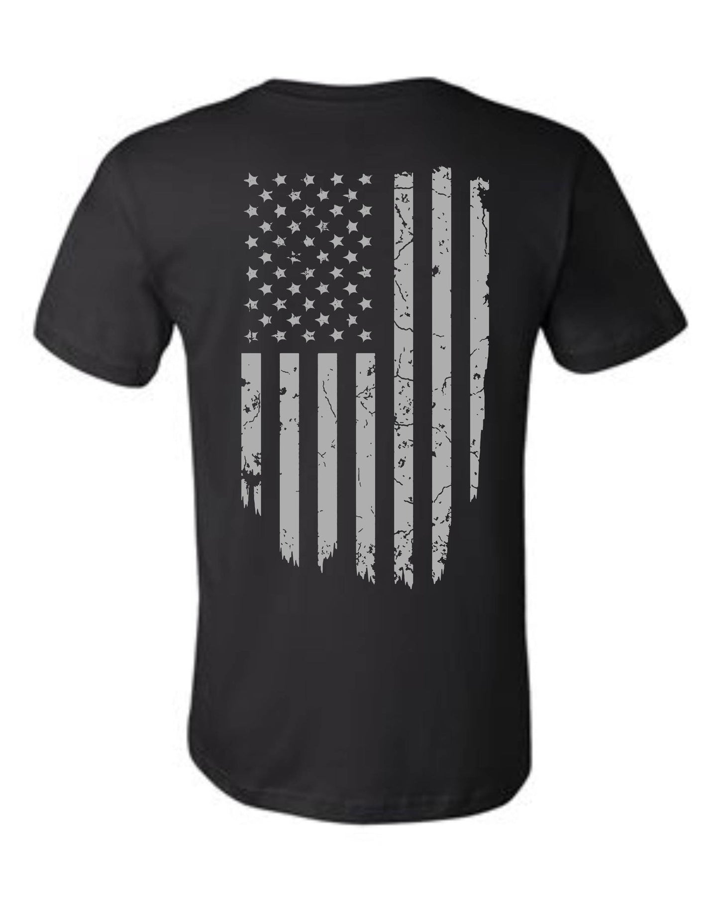 Gray Flag Graphic Tee
